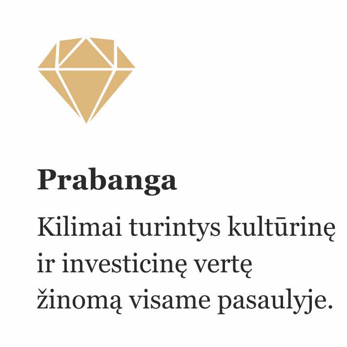 Persiskas kilimas, prabangus kilimas, ranku darbo kilimas